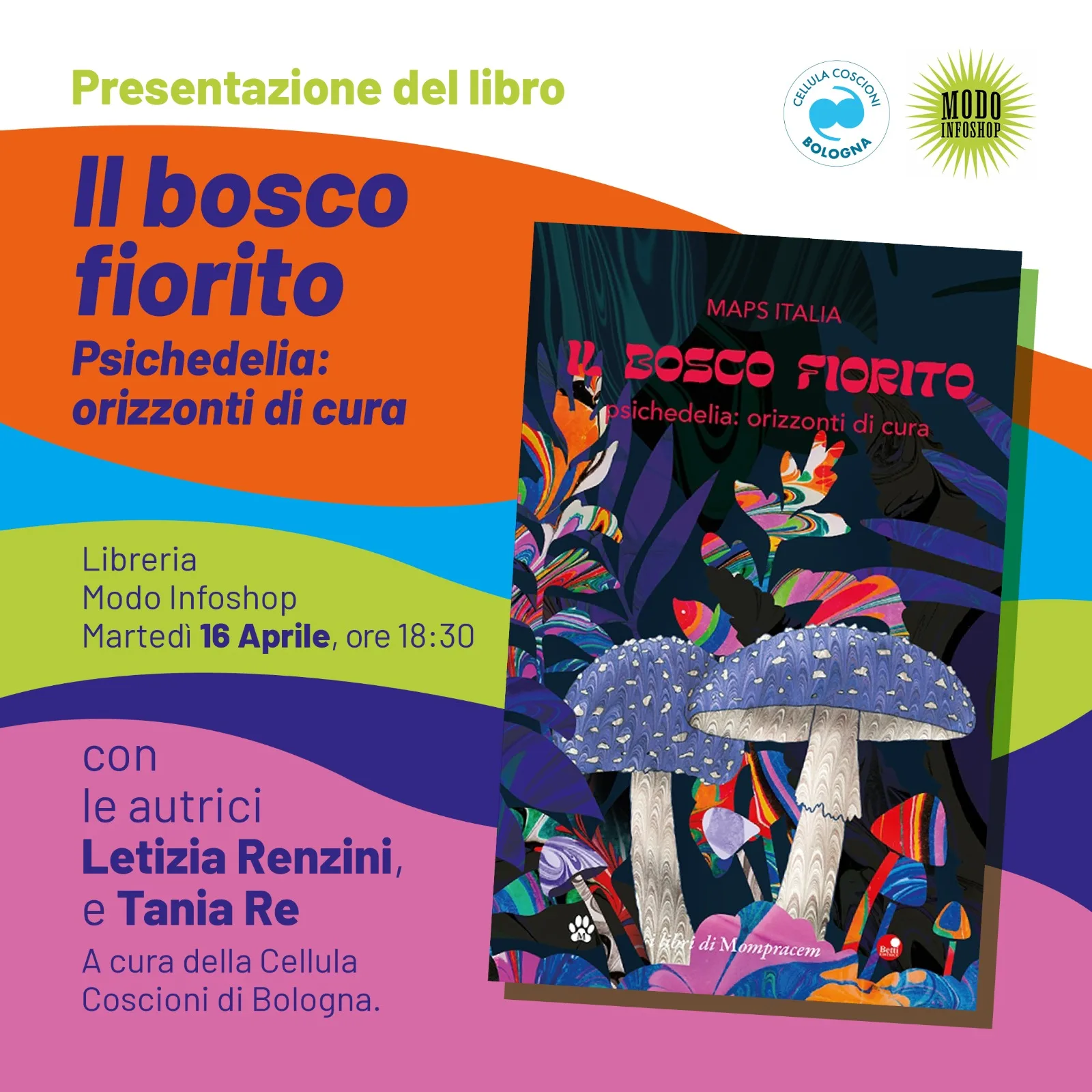 Il Bosco Fiorito alla libreria Modo Infoshop, Bologna