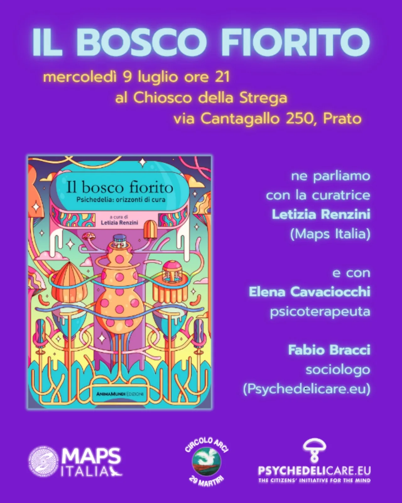 Il Bosco Fiorito al Chiosco della Strega, Prato